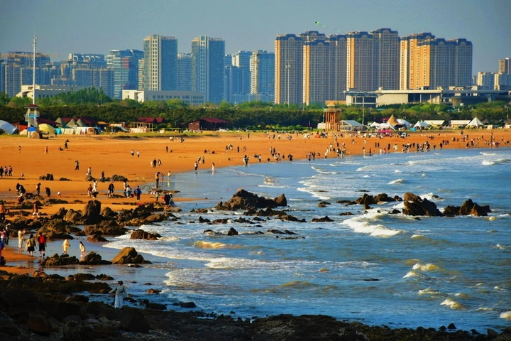 青岛的海