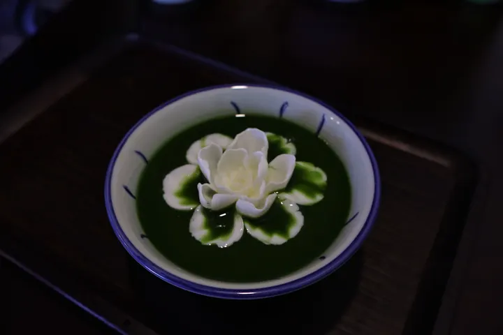 抹茶双皮奶