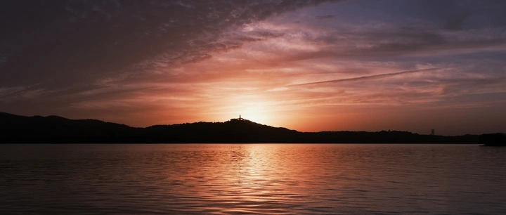 苏州石湖夕阳
