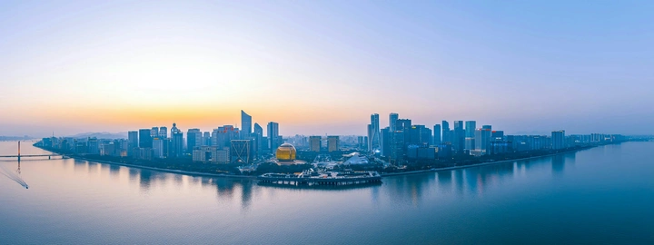 钱江新城全景