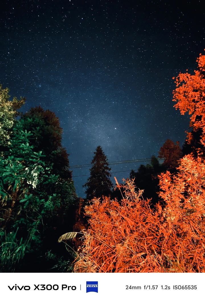 vivo X300 Pro皖南星空直出