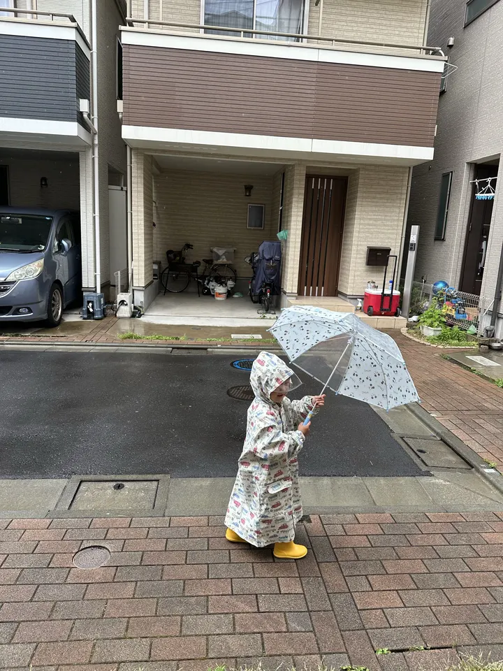 下雨了！
