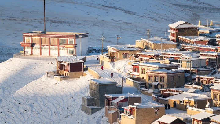 雪后木雅大寺