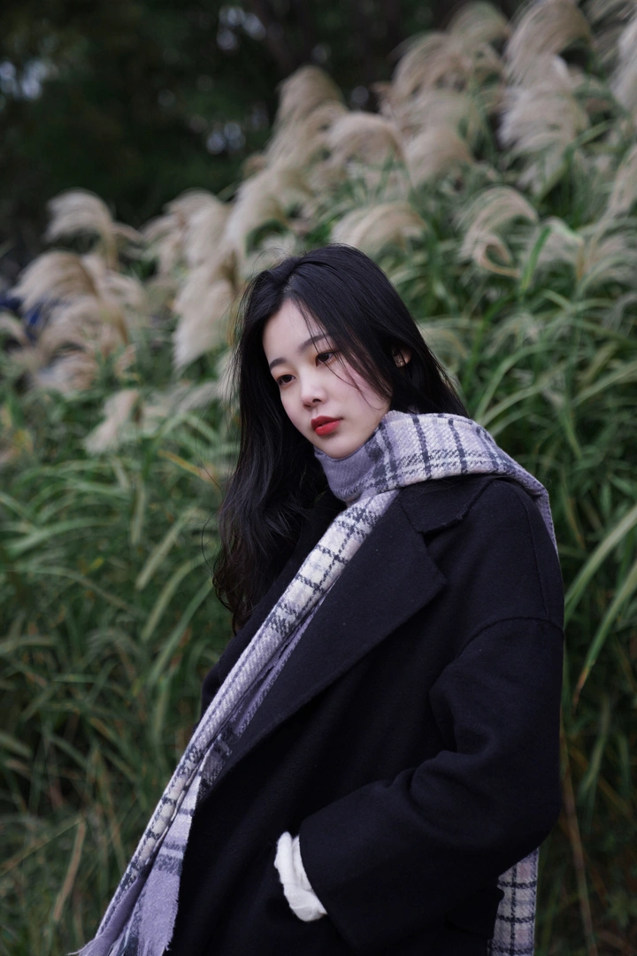 深秋女孩