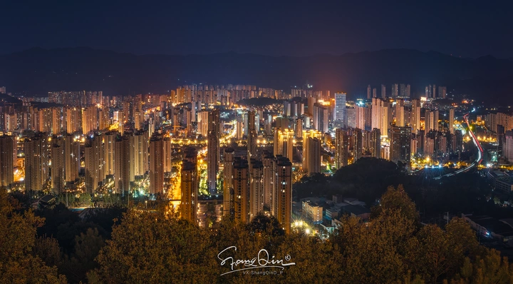 龙岩夜色