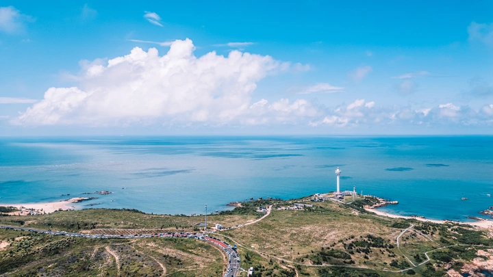 海南文昌木兰湾航拍