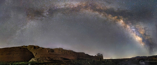 夜空中的星系