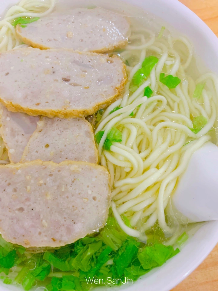 楼下面汤店阿姨十年的面艺