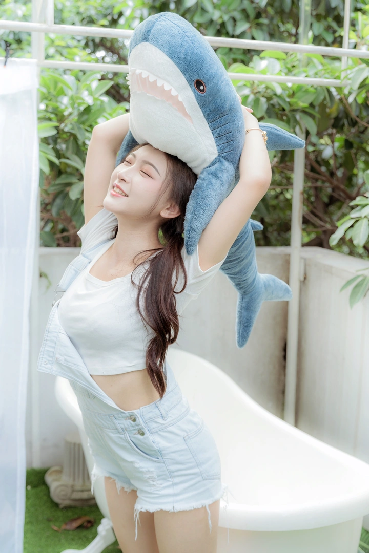 鲨鱼少女｜夏日人像