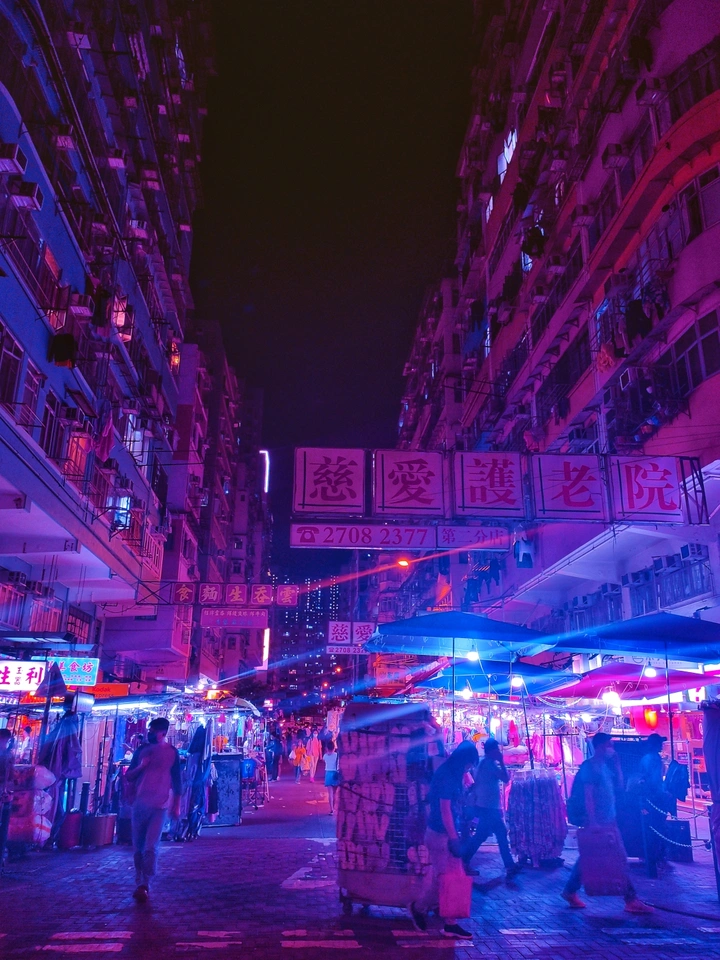 夜晚的深水埗