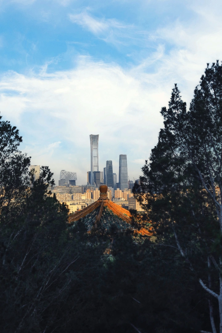 北京古今同框
