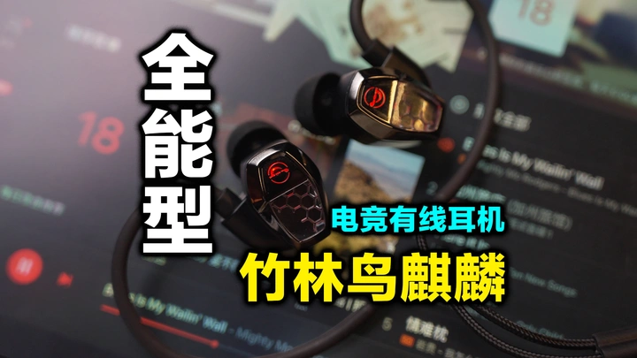 【618好物】这样做游戏耳机怕不是要掀桌？竹林鸟麒麟