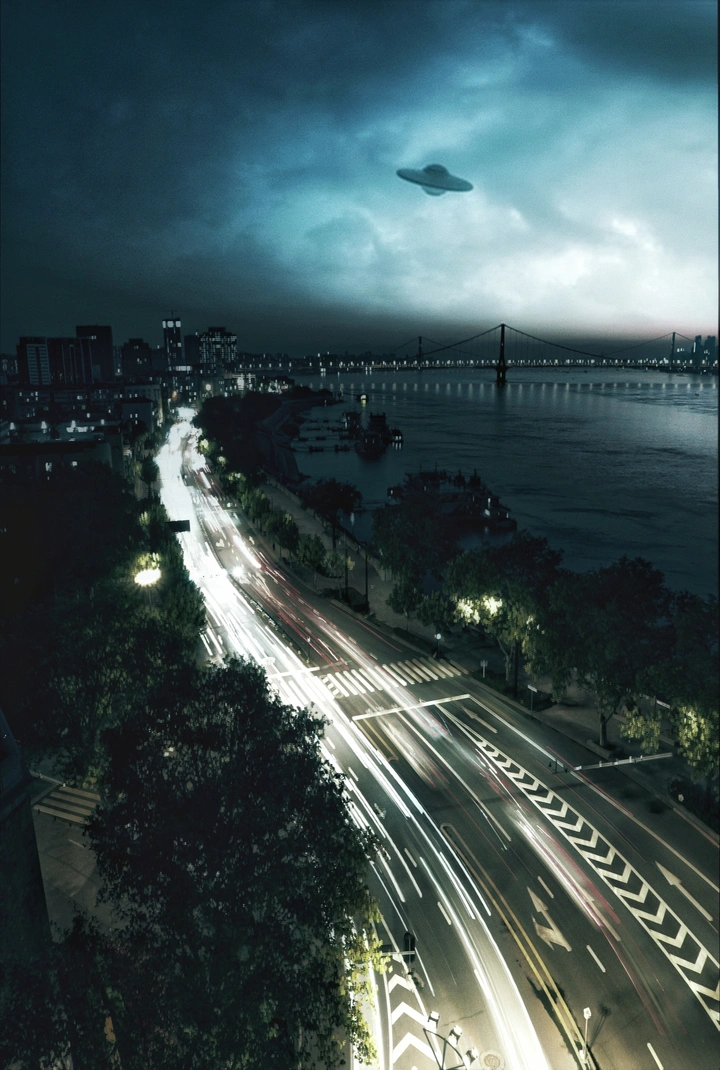 江畔夜拍