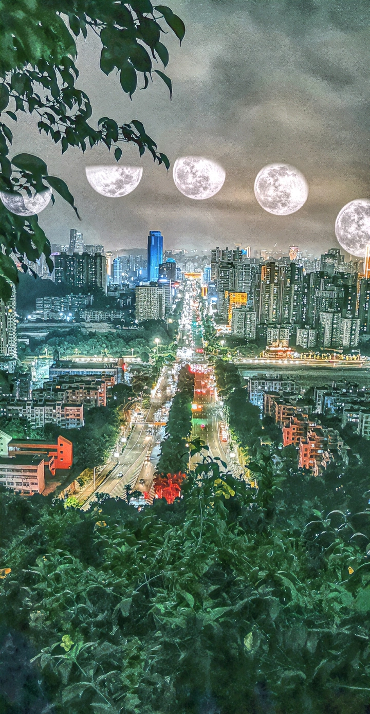 中秋月圆夜