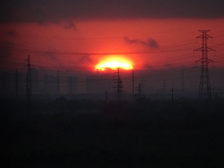 落日余晖