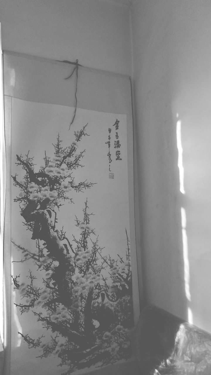 房间里的光影