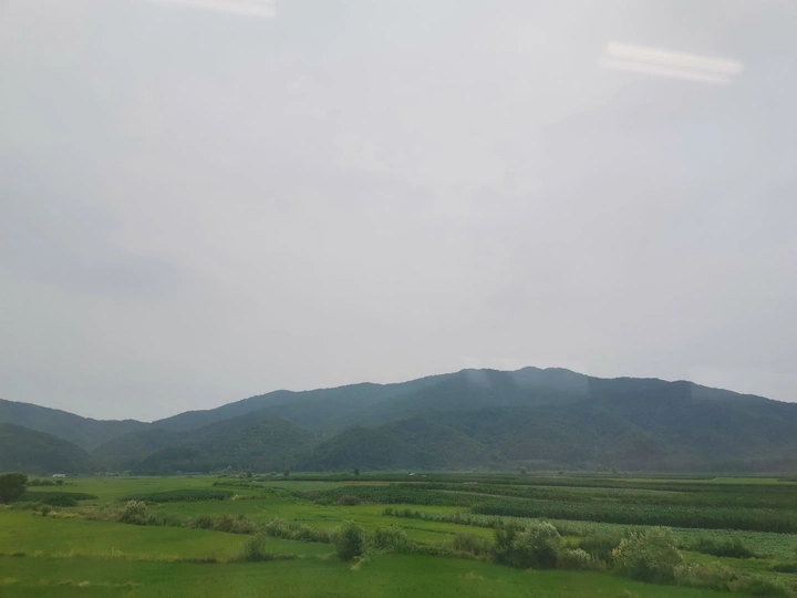 在火车上