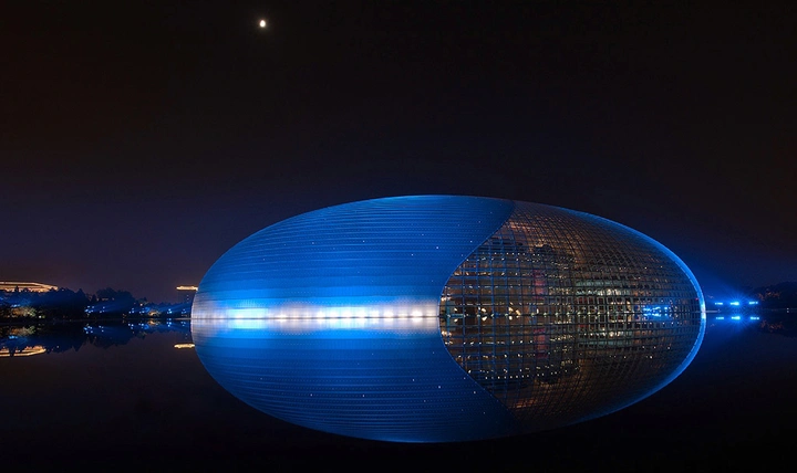 国家大剧院夜色
