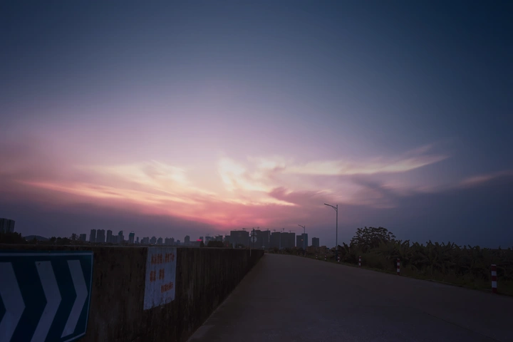 【晚霞】