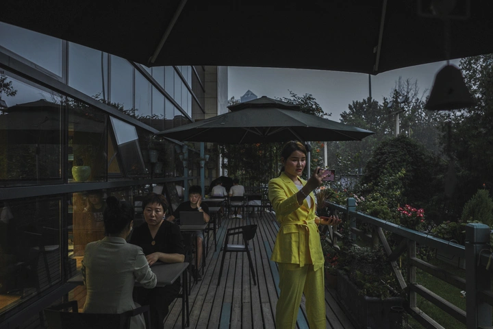 在石家庄的暴雨或之后