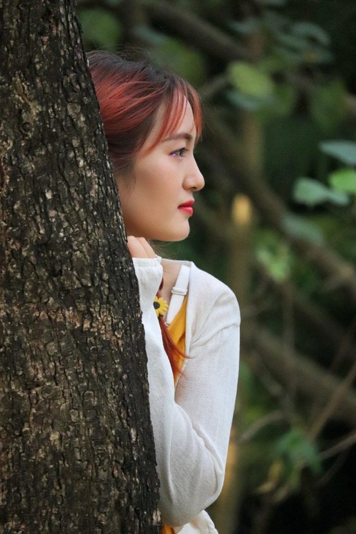 游走在树林里的天使