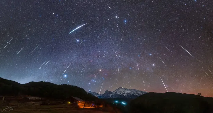 玉龙星雨