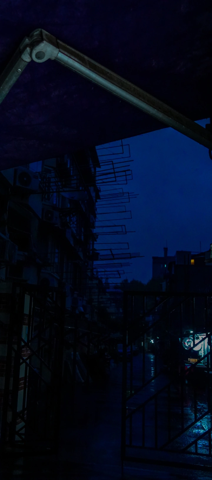雨天的上海