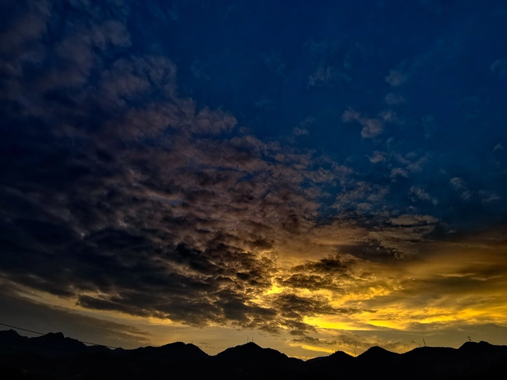 夕阳西下