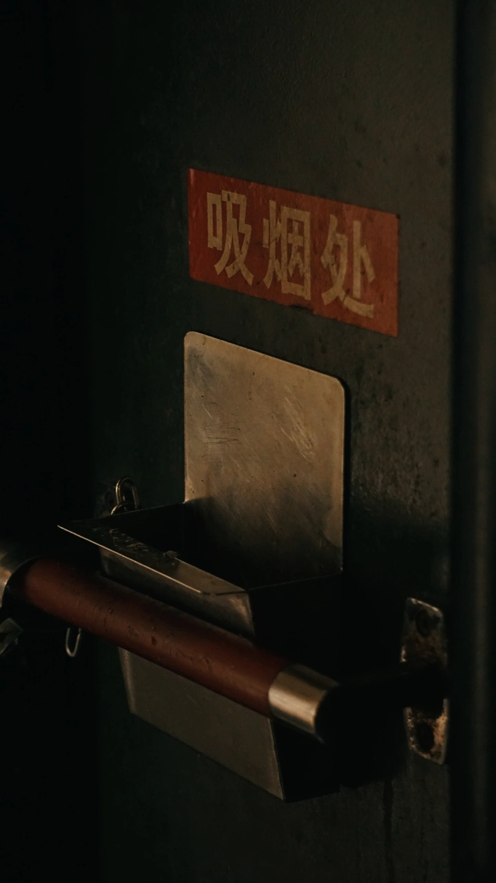 火车上到吸烟区