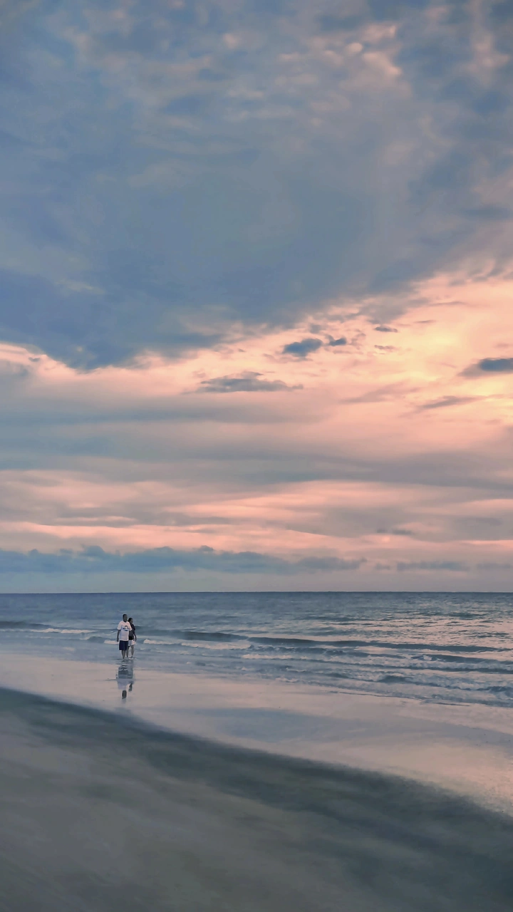 海边漫步