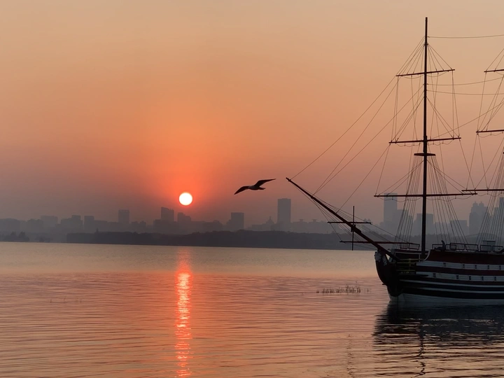 夕阳