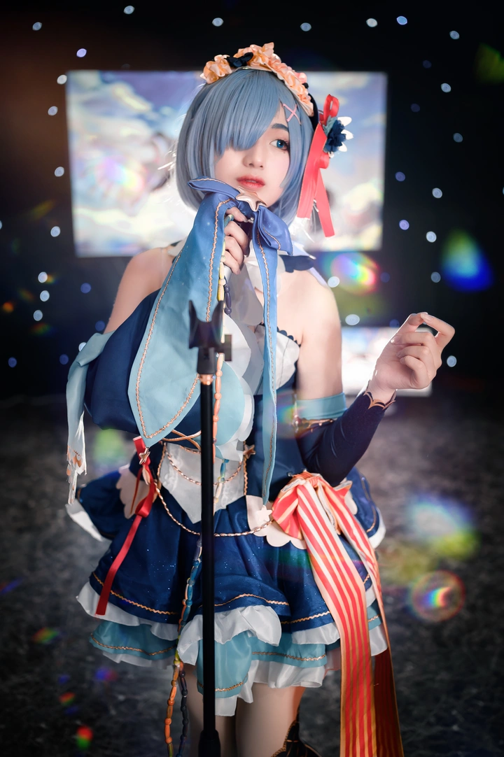 雷姆打歌服cos
