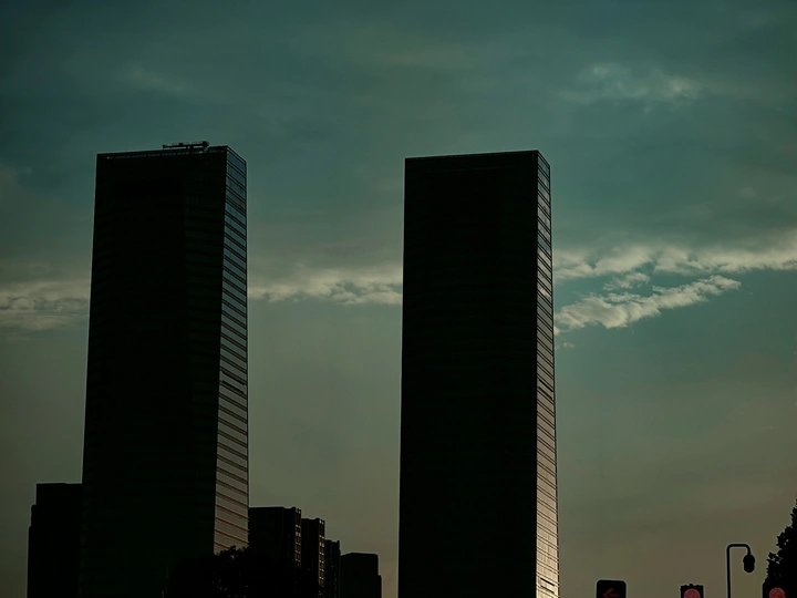 城市一角