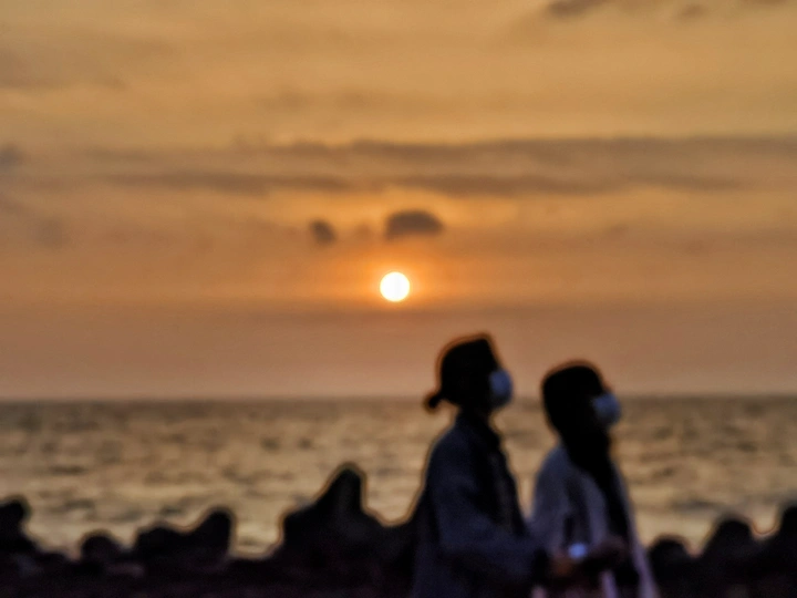 海滨早晨