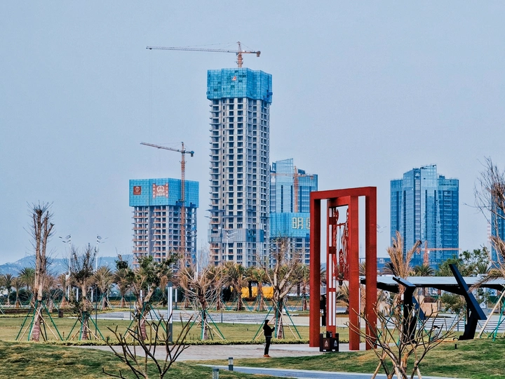 建设中的新地标