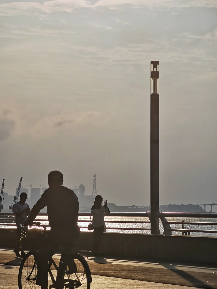 海滨剪影