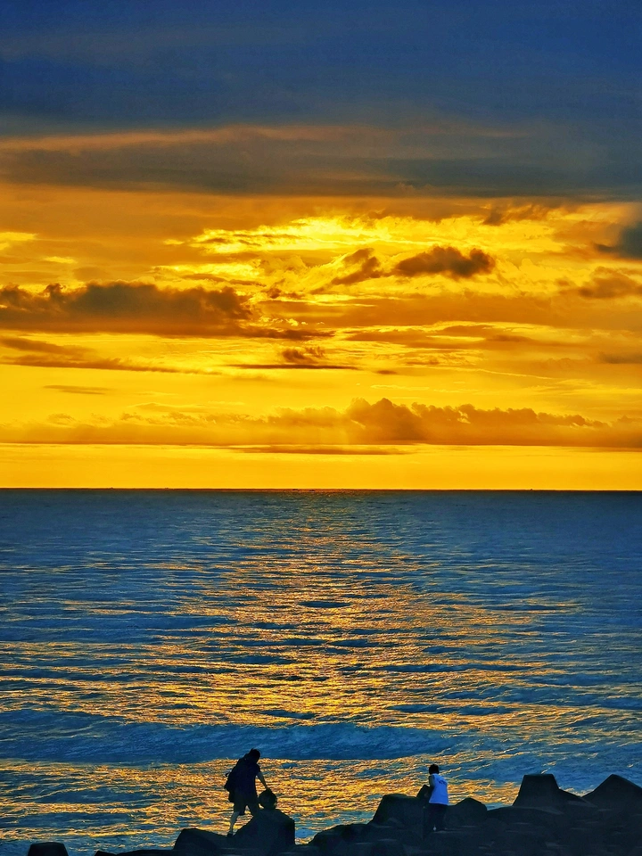 海岸晨曦
