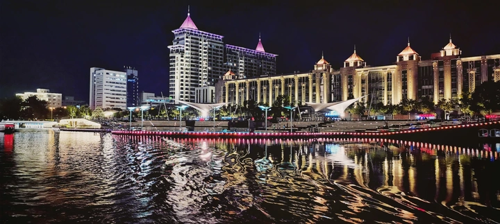 濠河夜景
