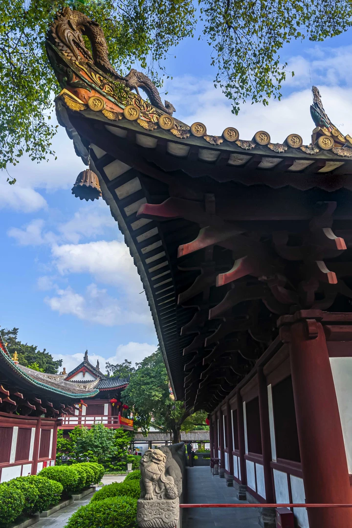 光孝寺古建一隅