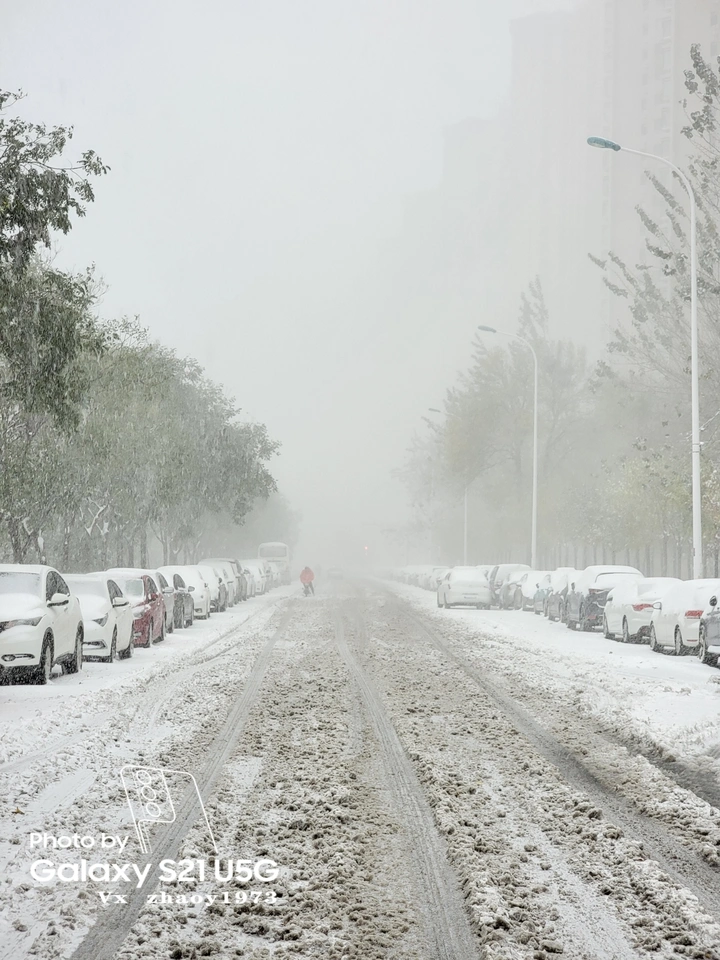 立冬☞天津第一场雪如期而至