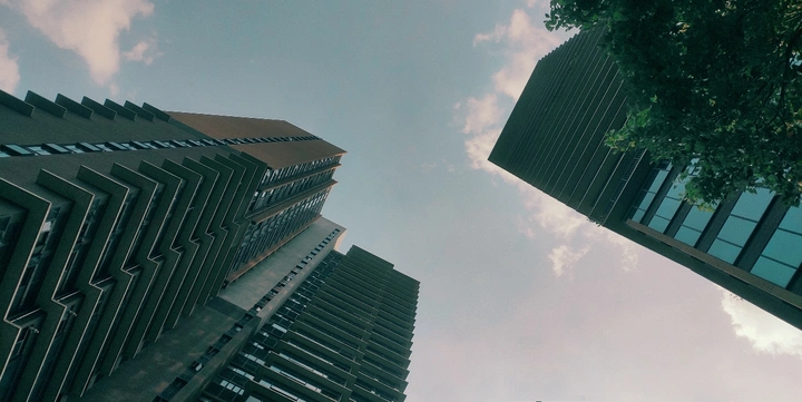 城市建筑小区高楼