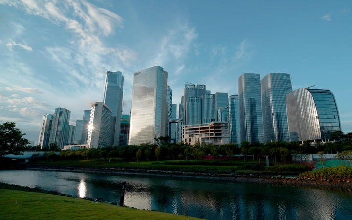 深圳前海高楼大厦城市现代建筑