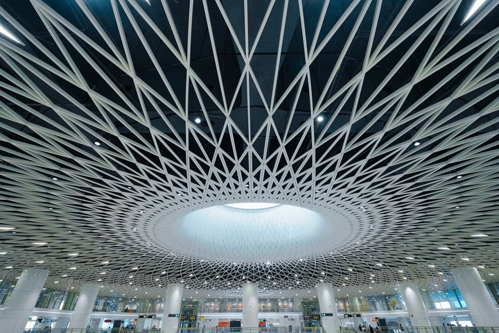 深圳之眼岗厦北地铁站建筑结构