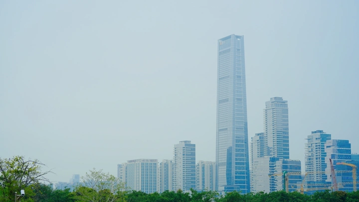 深圳湾高楼建筑