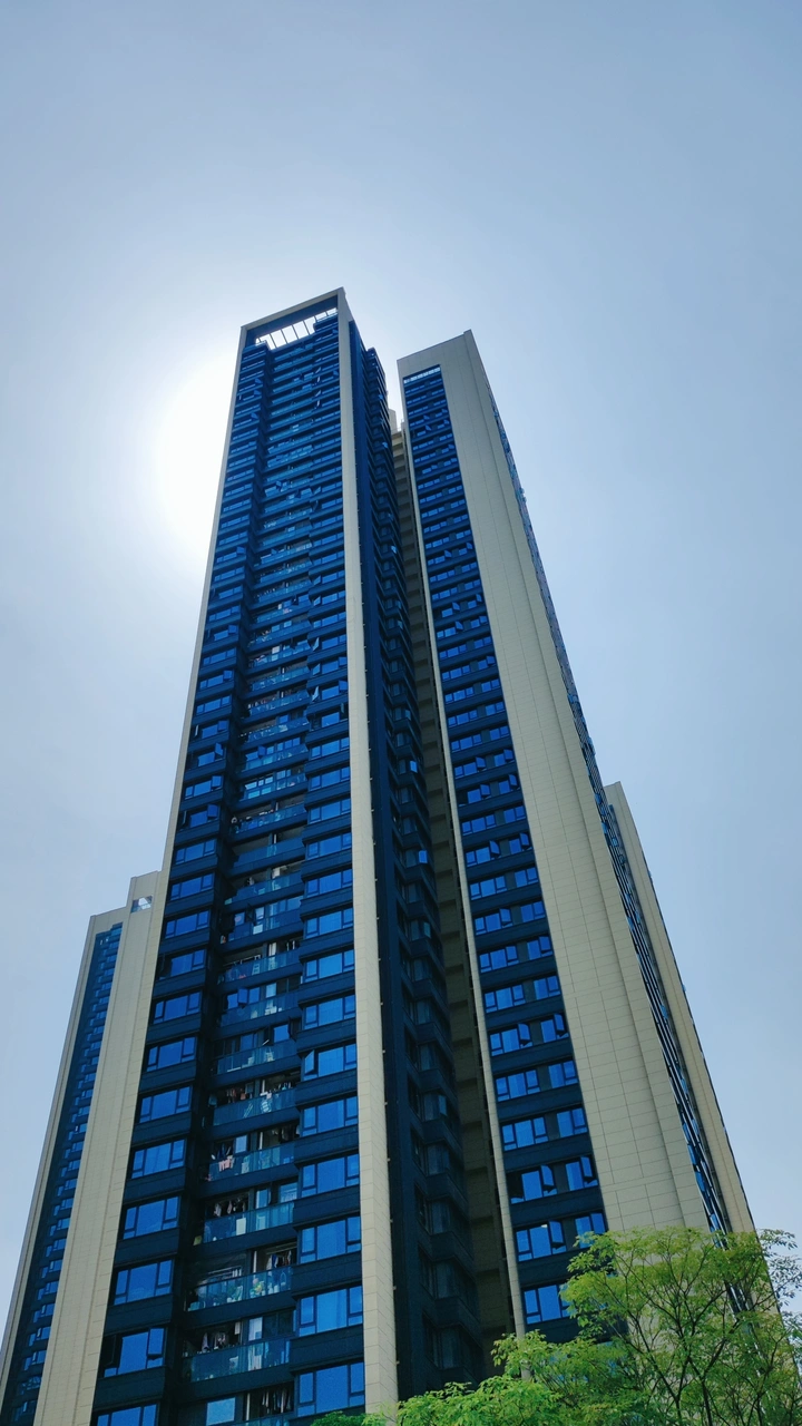 住宅小区高楼建筑深国际万科悦城