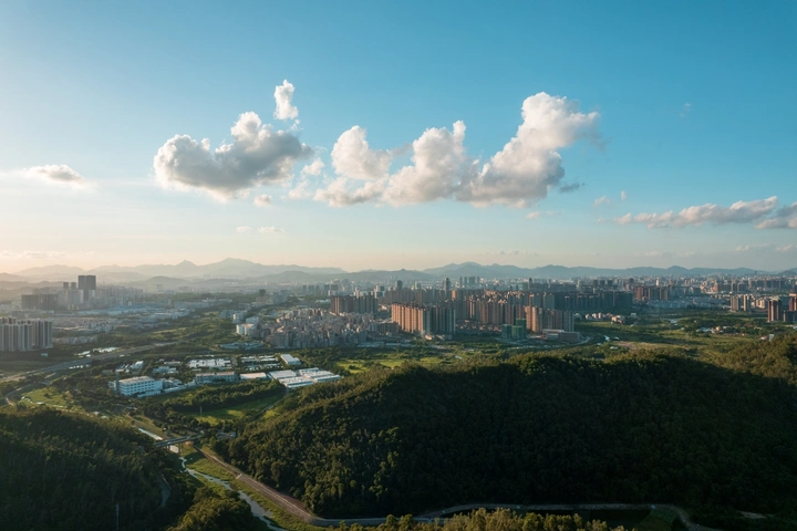 坪山风光惠阳龙光城
