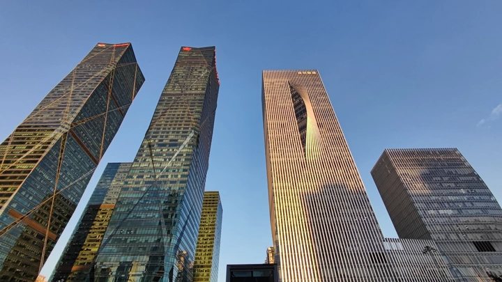 深圳高楼城市建筑皇岗商务中心
