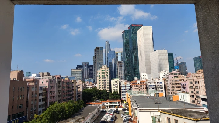 深圳高楼大厦皇岗商务中心