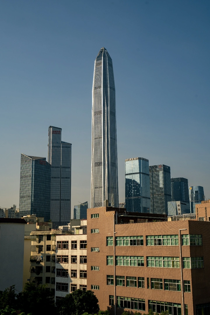 城市建筑深圳高楼平安金融中心