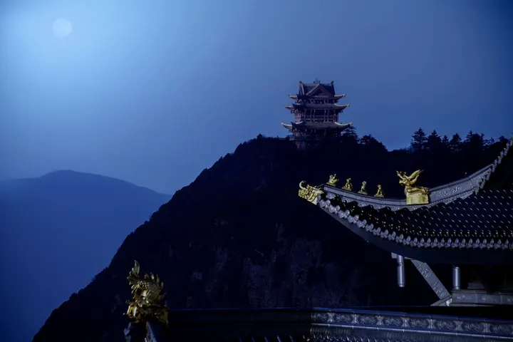西江月 月下听禅